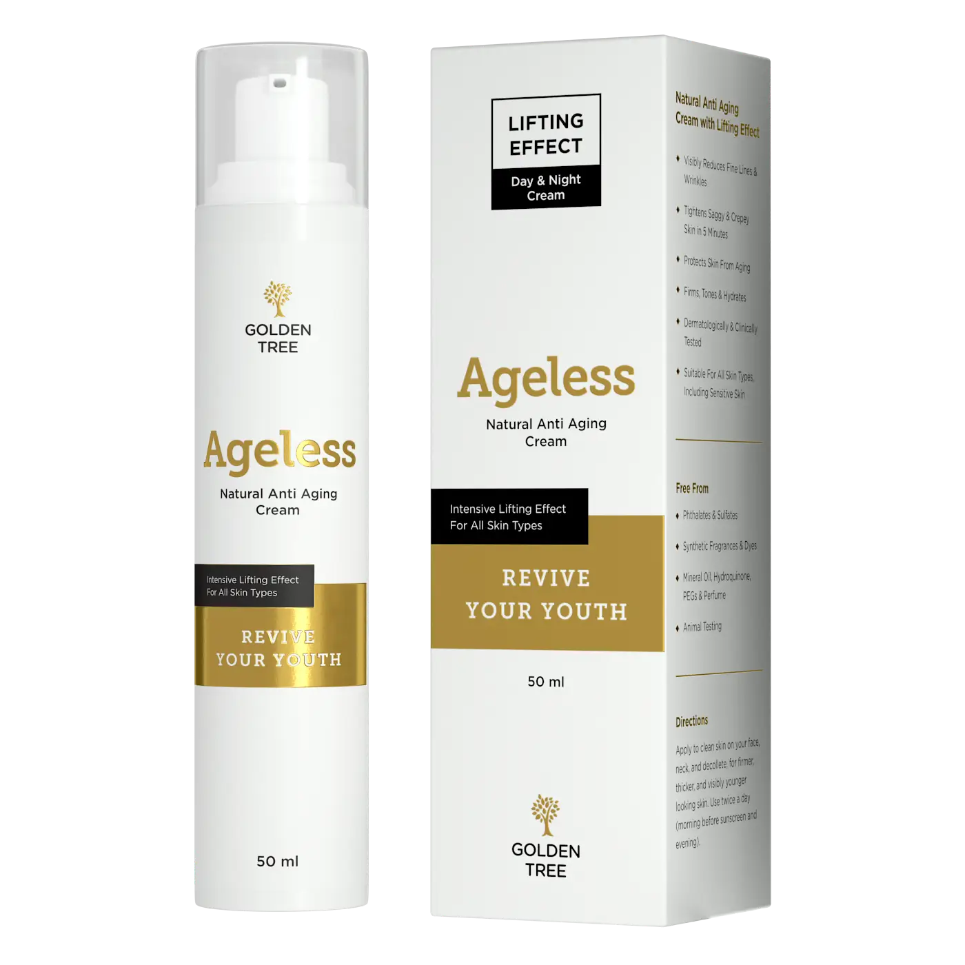 Ageless Anti Aging Cream Prodotto