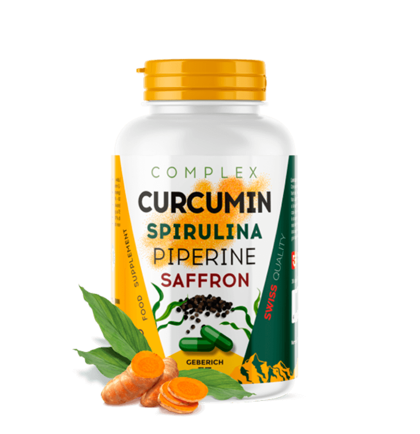 Curcumin Spirulina Piperine Prodotto